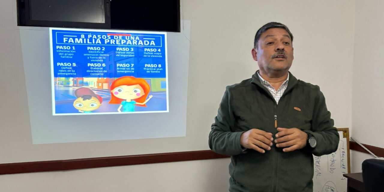 Charla de seguridad «Plan Familia Preparada»